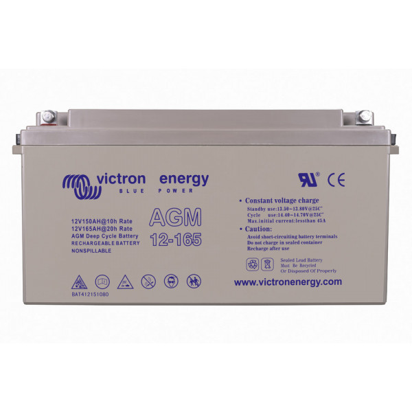 Victron Energy 12V/165Ah AGM Deep Cycle Battery