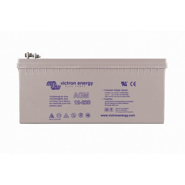 Victron Energy 12V/220Ah AGM Deep Cycle Battery