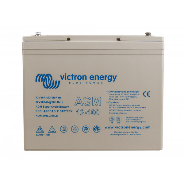 Victron Energy 12V/100Ah AGM Super Cycle Battery