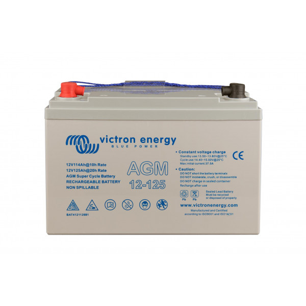 Victron Energy 12V/125Ah AGM Super Cycle Battery